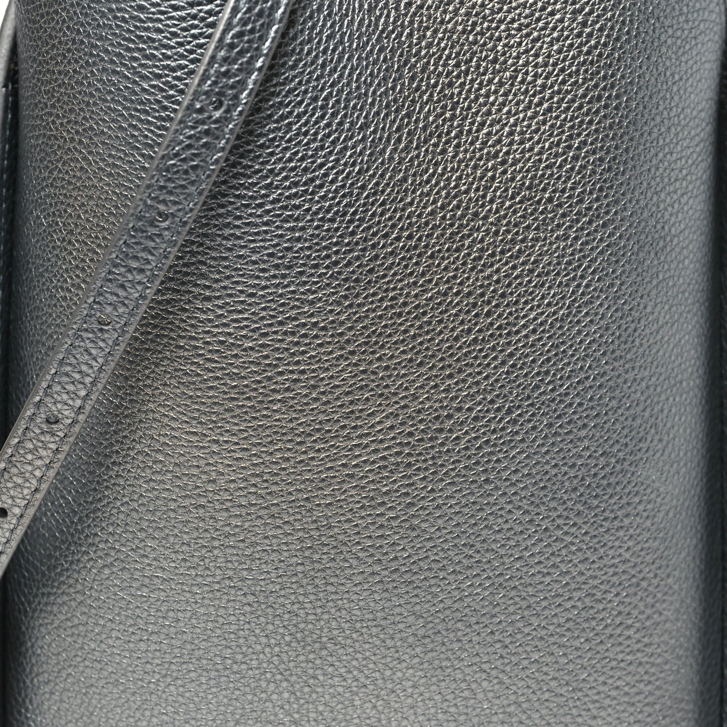 Metallic Calfskin XS Tool 2.0 North-South Tote Silver