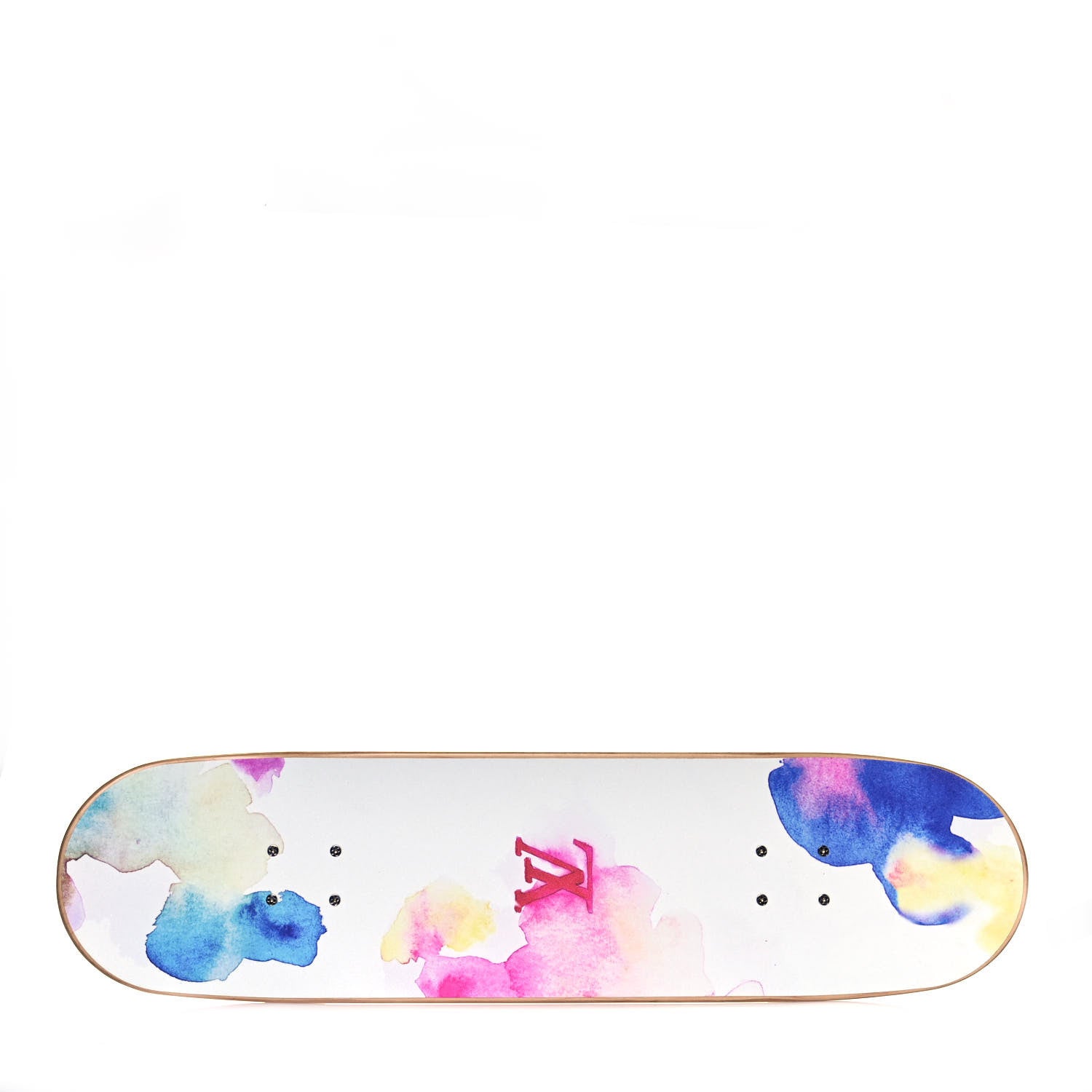 Louis Vuitton Monogram Watercolor Wood Skateboard Multicolor 6 of 12