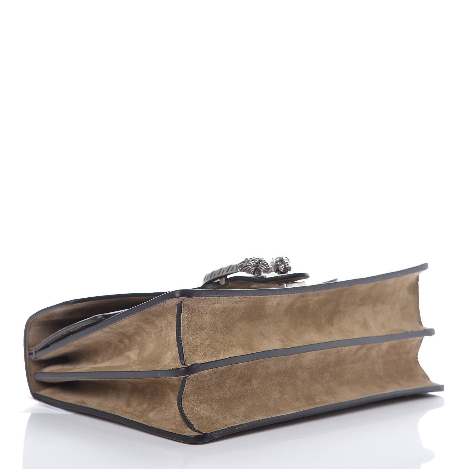 Gucci GG Supreme Monogram Medium Dionysus Shoulder Bag Taupe 5 of 12