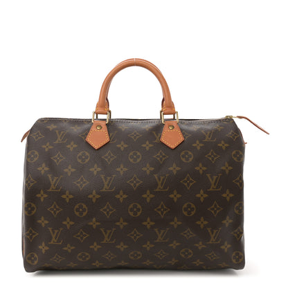 Louis Vuitton Monogram Speedy 35 1 of 13