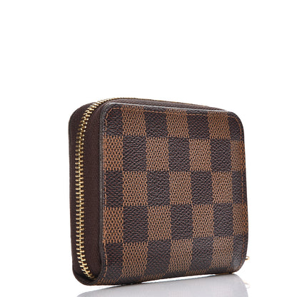 Louis Vuitton Damier Ebene Zippy Coin Purse 3 of 7