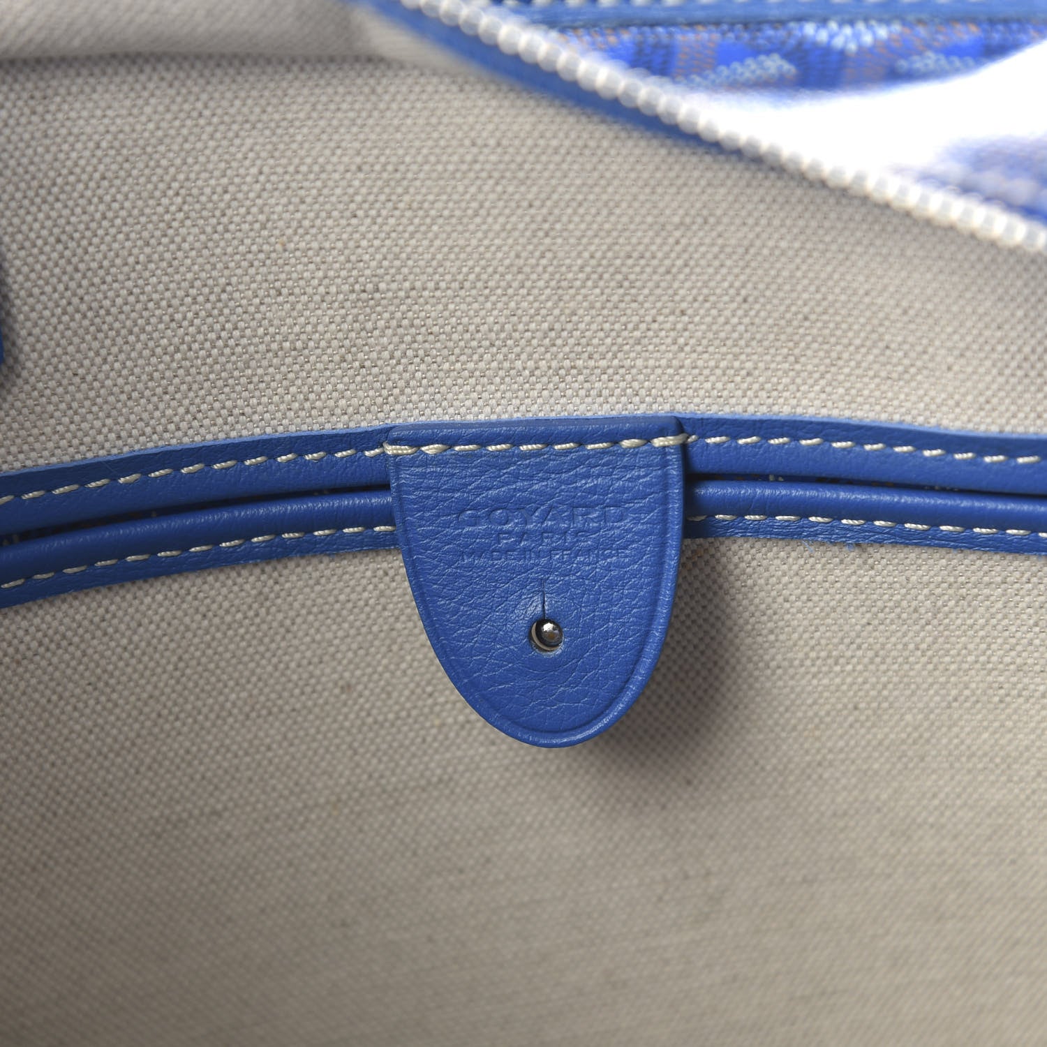 Goyard Goyardine Artois PM Sky Blue 8 of 9