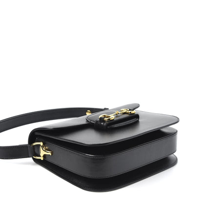 Gucci Azalea Calfskin Horsebit 1955 Shoulder Bag Black 3 of 10