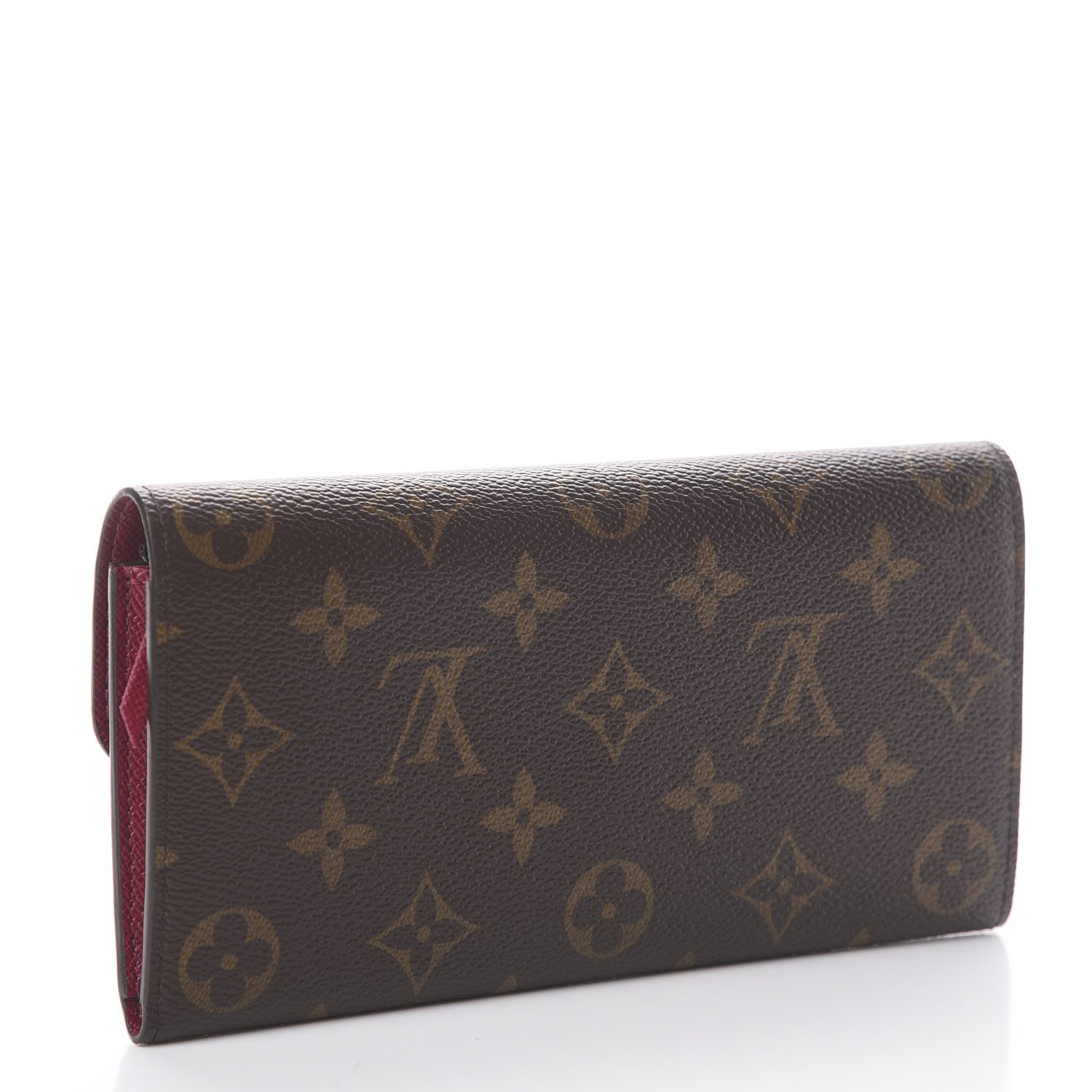 Louis Vuitton Monogram Emilie Wallet Fuchsia 2 of 5