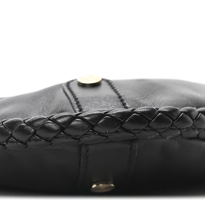 Gucci Calfskin Small Britt Tassel Shoulder Bag Black 9 of 10