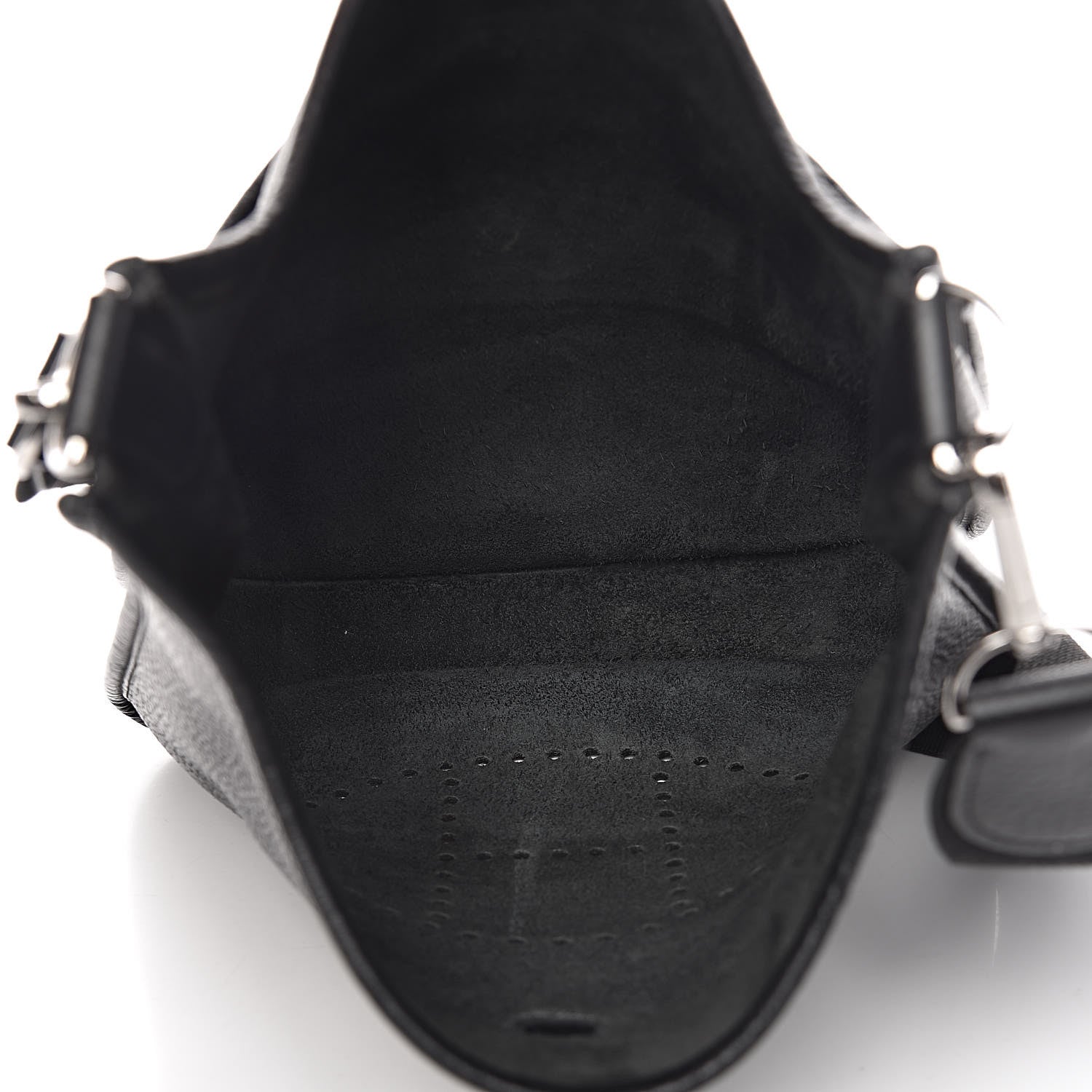 Hermes Taurillon Clemence Evelyne III PM Black 5 of 11
