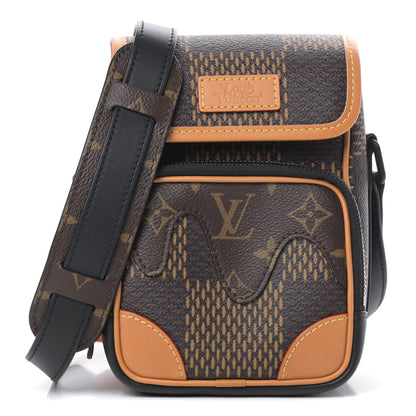Louis Vuitton X NIGO Giant Damier Ebene Monogram Nano Amazone Messenger 1 of 11