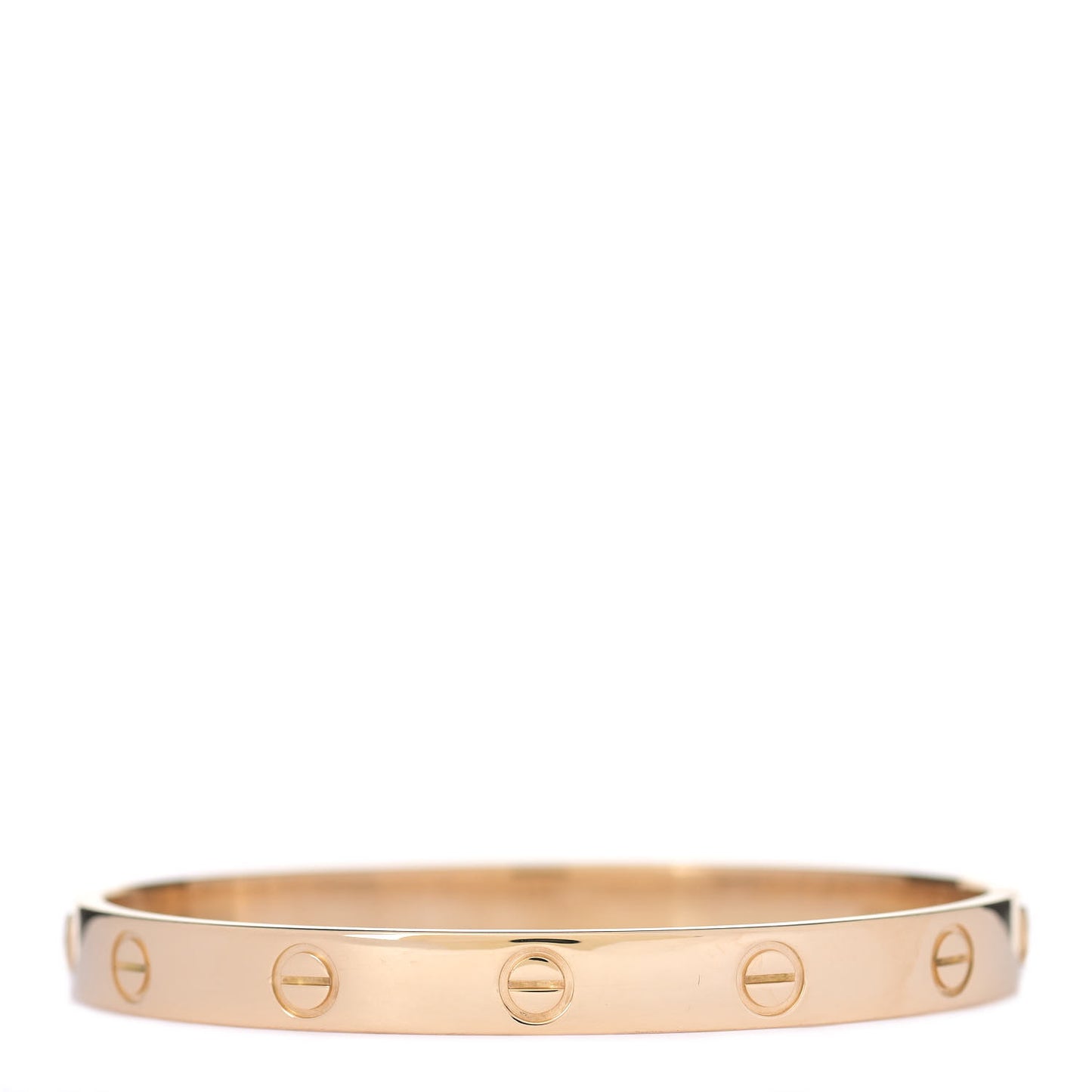 18K Yellow Gold LOVE Bracelet 17