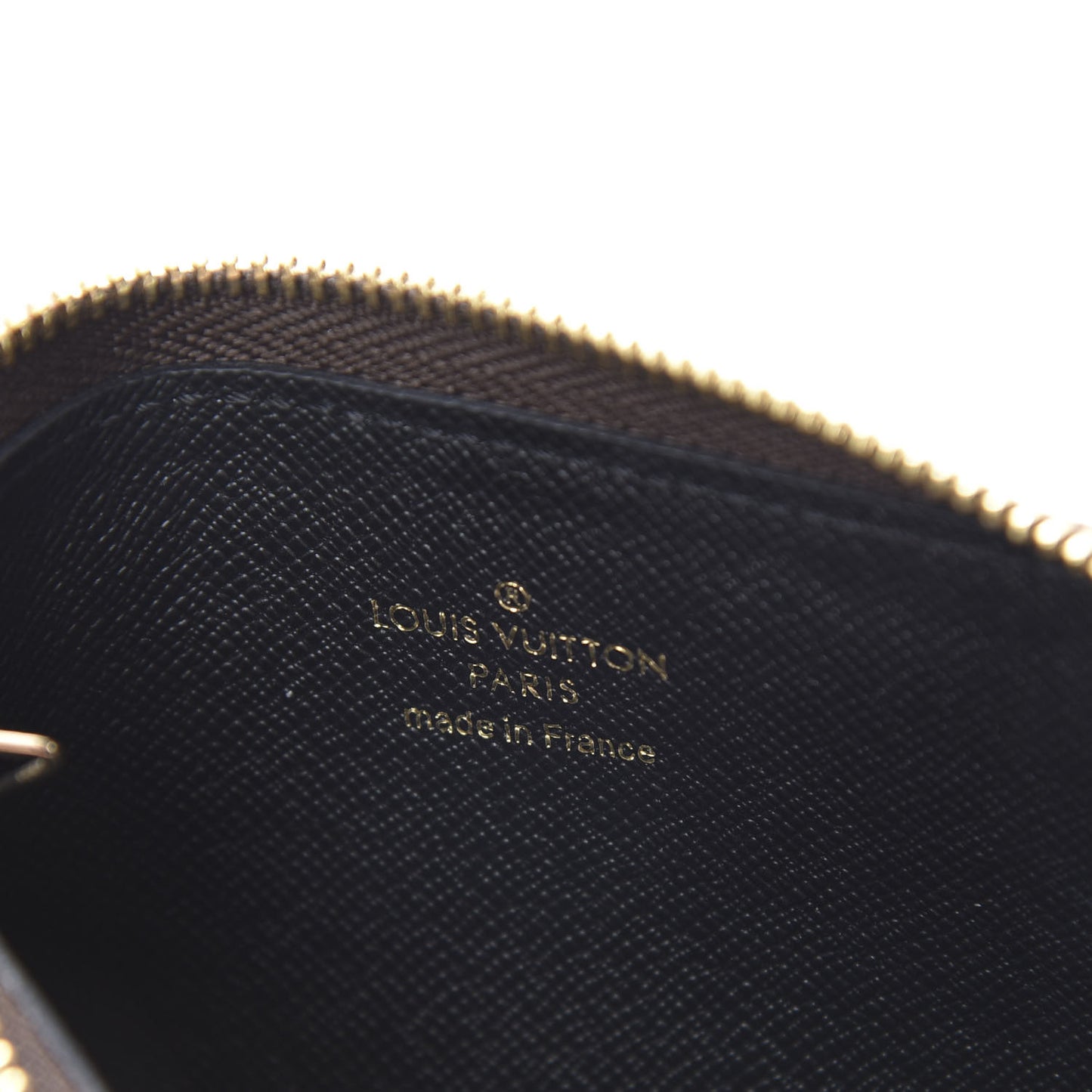 Monogram Recto Verso Card Holder Black