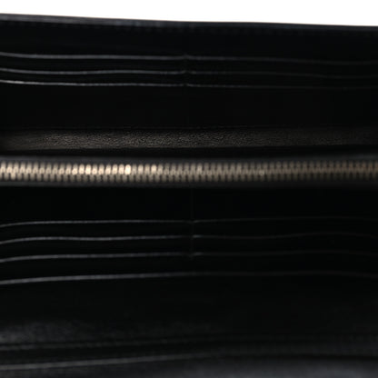 Christian Dior Patent Cannage Lady Dior Rendezvous Wallet On Chain Black 4 of 9