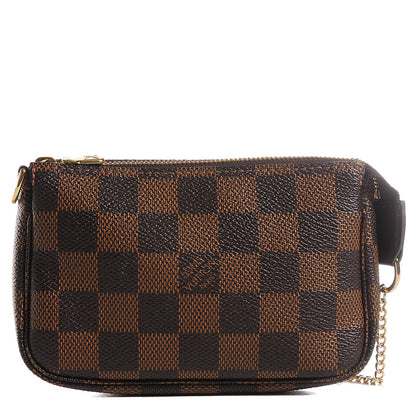 Louis Vuitton Damier Ebene Mini Pochette Accessories 1 of 7