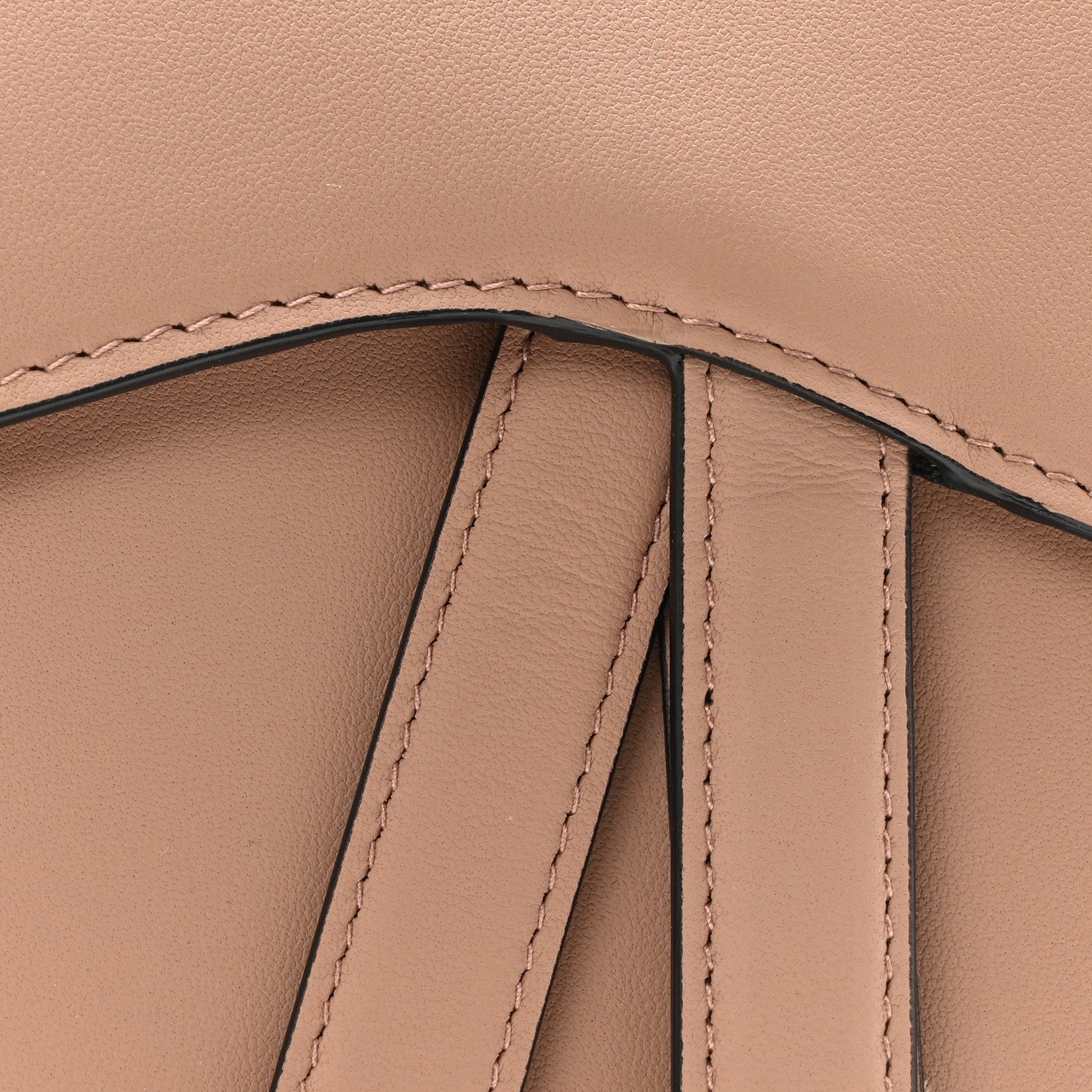 Christian Dior Ultra Matte Calfskin Saddle Belt Bag Rose Des Vents 7 of 9