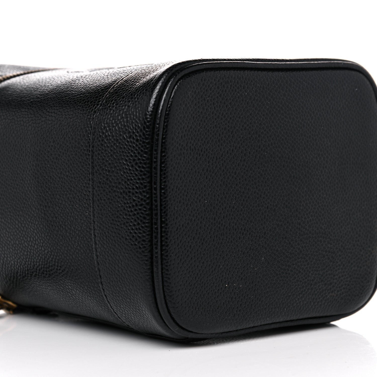 Chanel Caviar Vanity Cosmetic Case Black 9 of 12
