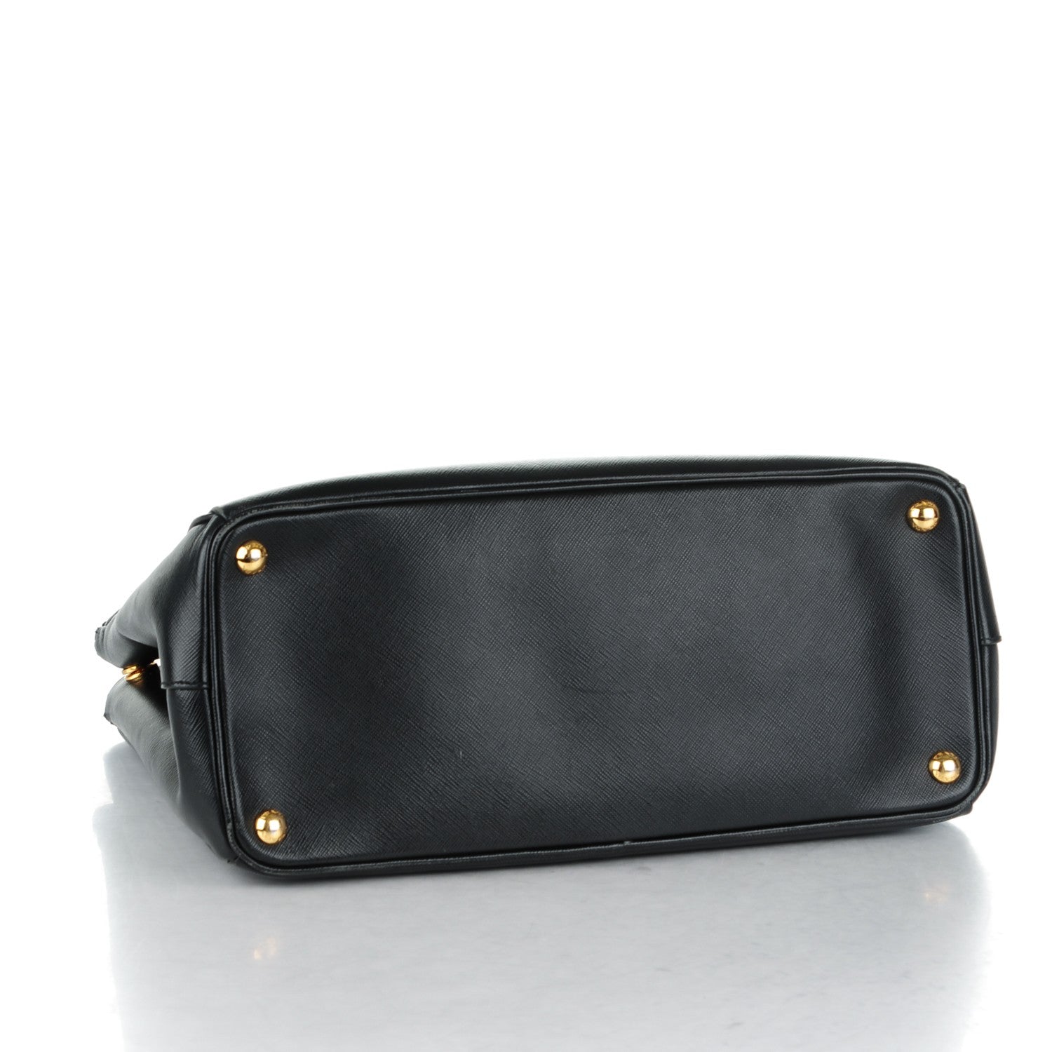 Prada Saffiano Large Galleria Double Zip Tote Black 4 of 8