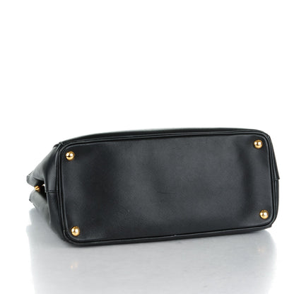 Prada Saffiano Large Galleria Double Zip Tote Black 4 of 8