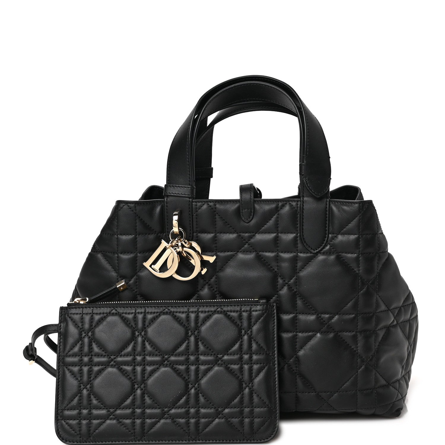Christian Dior Calfskin Macrocannage Large Toujours Black 1 of 11