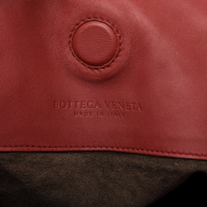 Bottega Veneta Nappa Intrecciato Large Campana Hobo Red 8 of 9