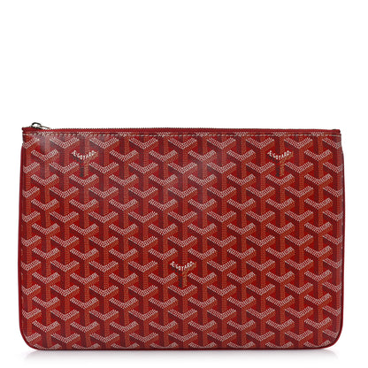 Goyard Goyardine Senat Pochette MM Red 1 of 9
