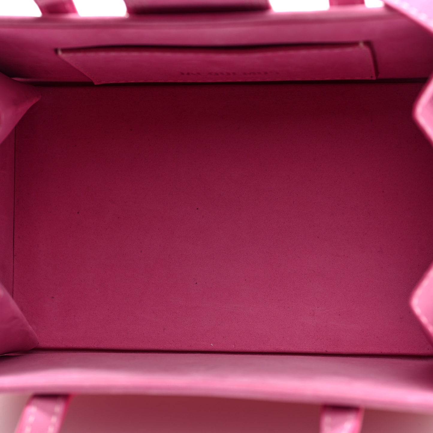 Nubuck Le Porte Top Handle Bag Pink