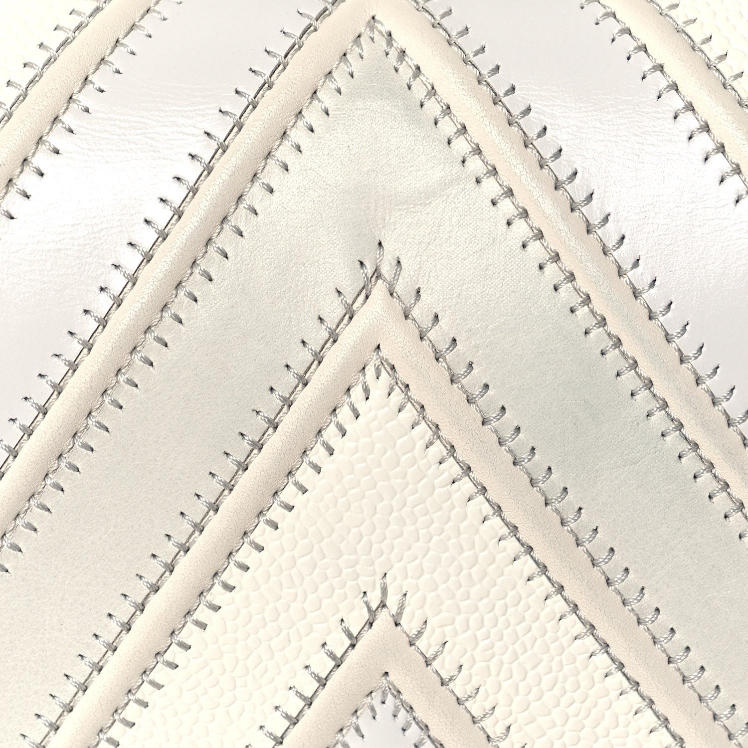 Chanel Caviar Suede Calfskin Chevron Medium Boy Flap White 15 of 16