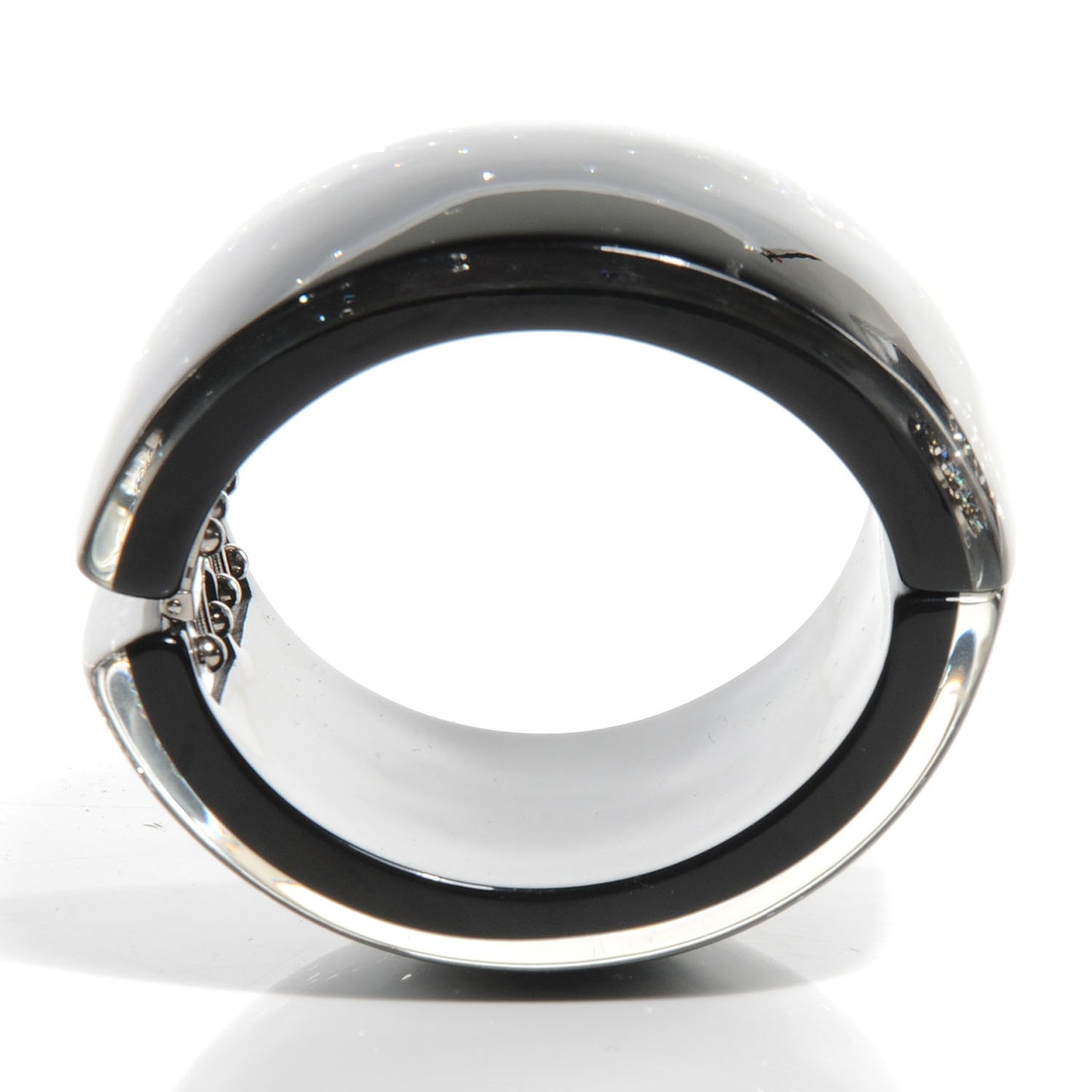 Resin Crystal CC Cuff Black