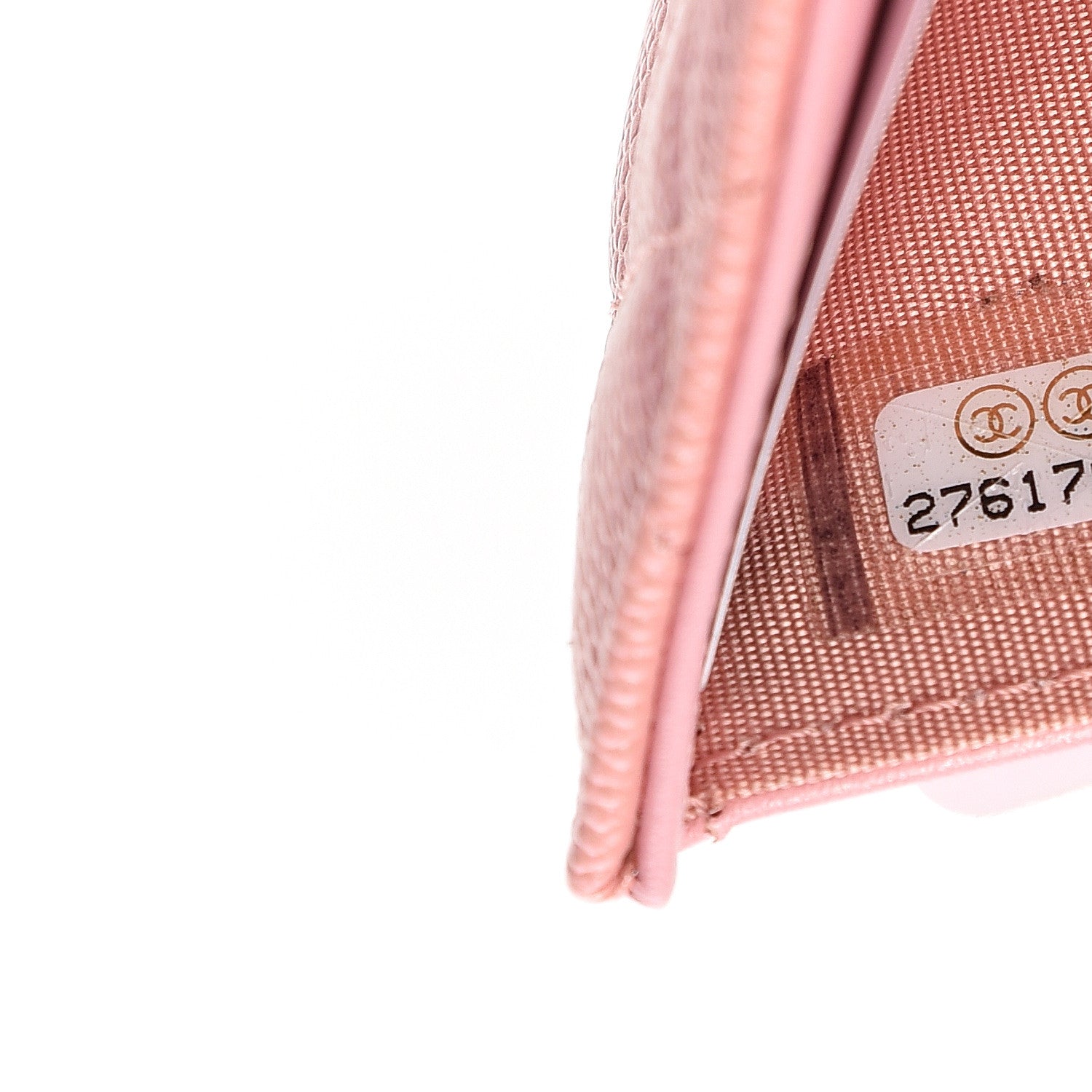 Chanel Iridescent Caviar Quilted Small Flap Wallet Rose Pink 7 of 8