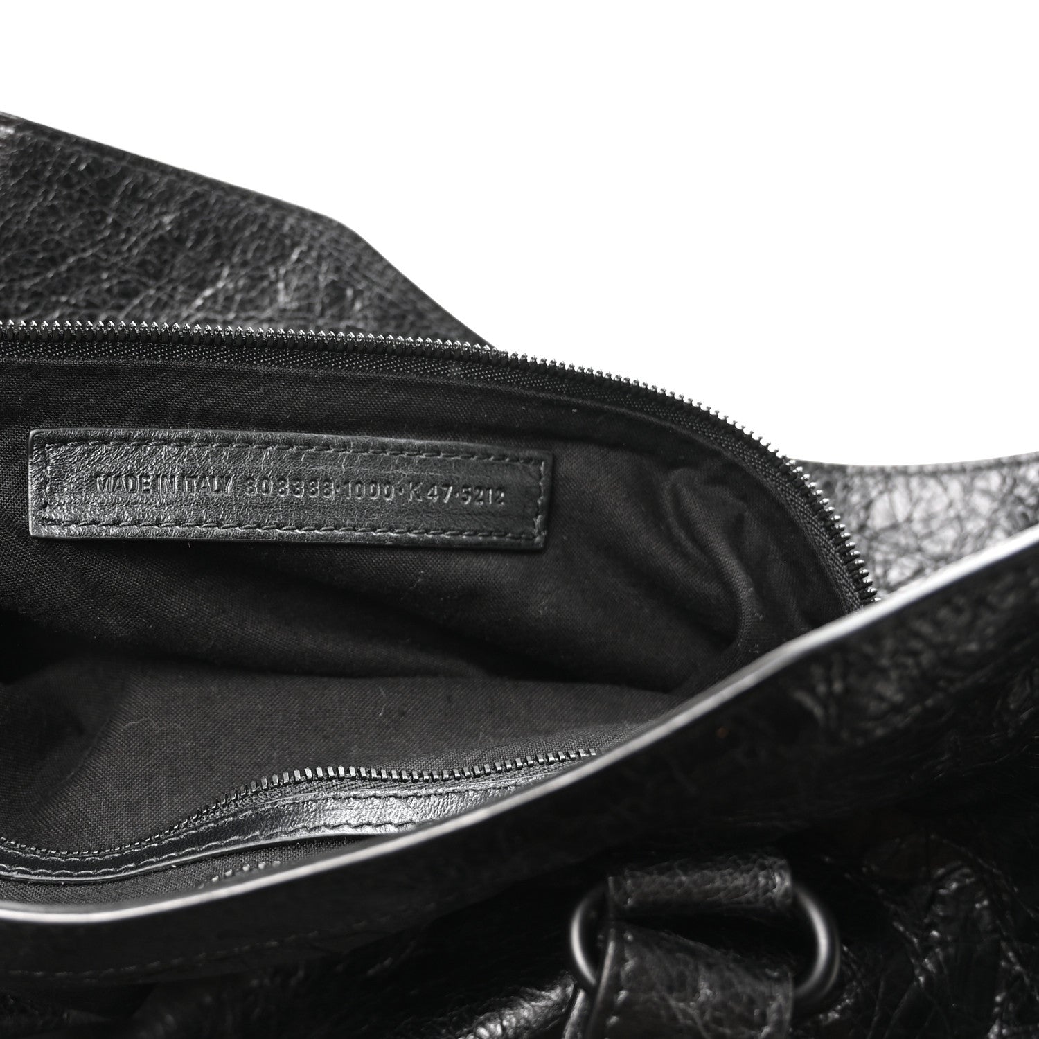 Balenciaga Agneau Arena Matte Hardware Large Le City Black 7 of 10
