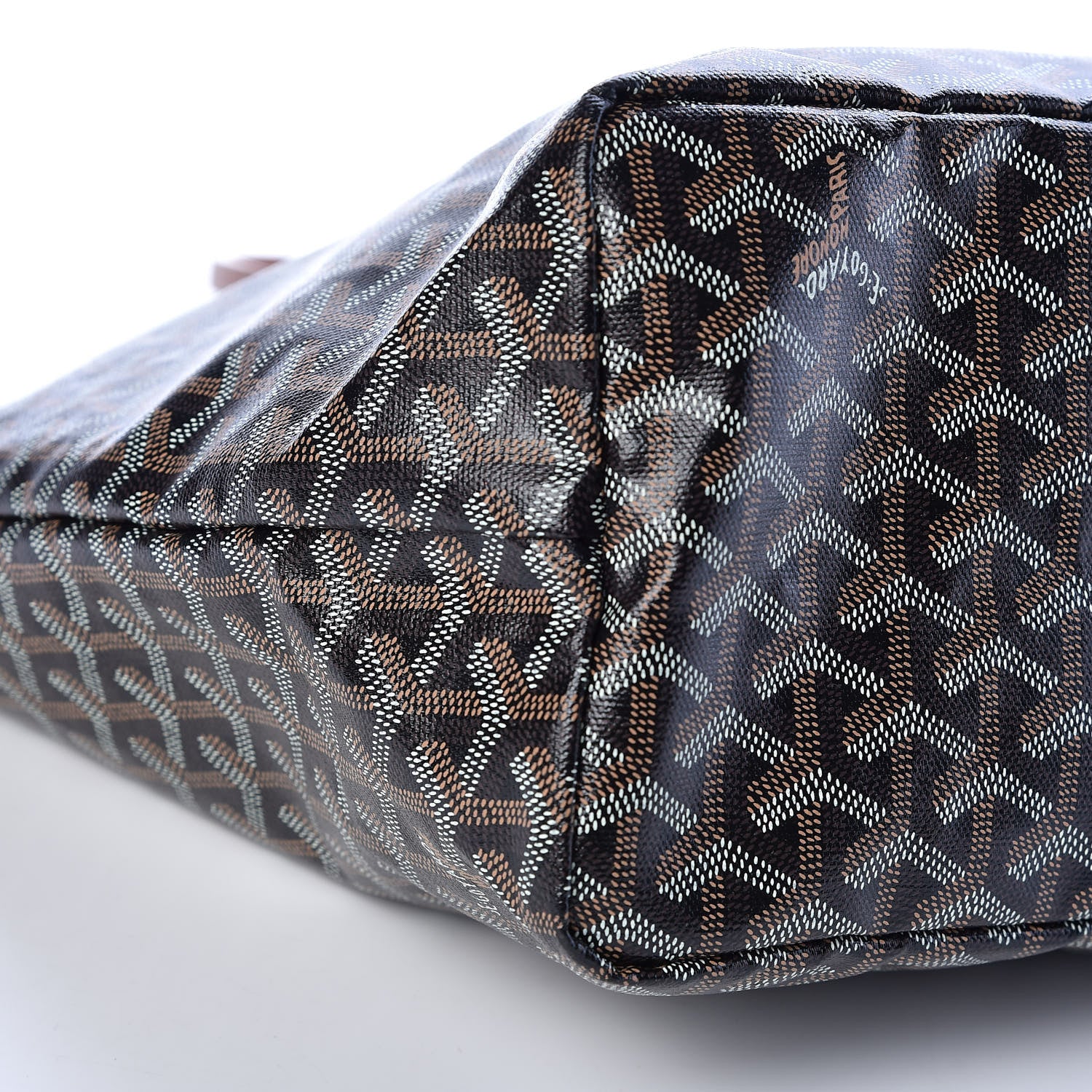 Goyard Goyardine Saint Louis PM Black Gold 6 of 9