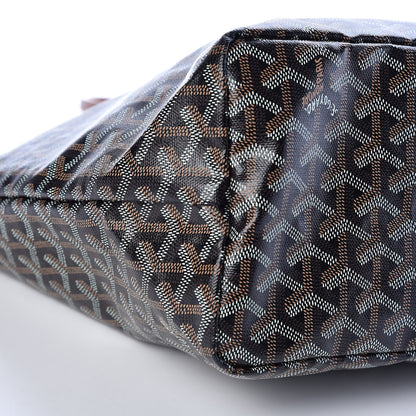 Goyard Goyardine Saint Louis PM Black Gold 6 of 9