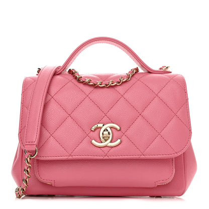 Chanel Caviar Quilted Small Business Affinity Flap Pink 1 of 11