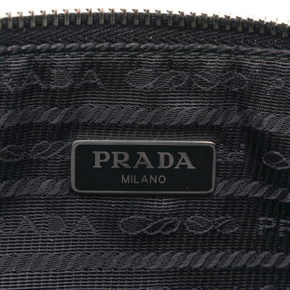 Prada Nylon Saffiano Mini Re-Edition 2005 Bag Black 6 of 12