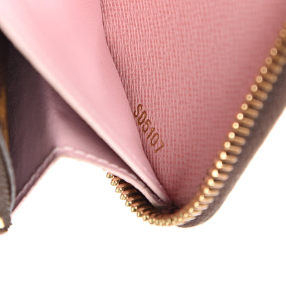 Louis Vuitton Monogram Clemence Wallet Rose Ballerine 6 of 6