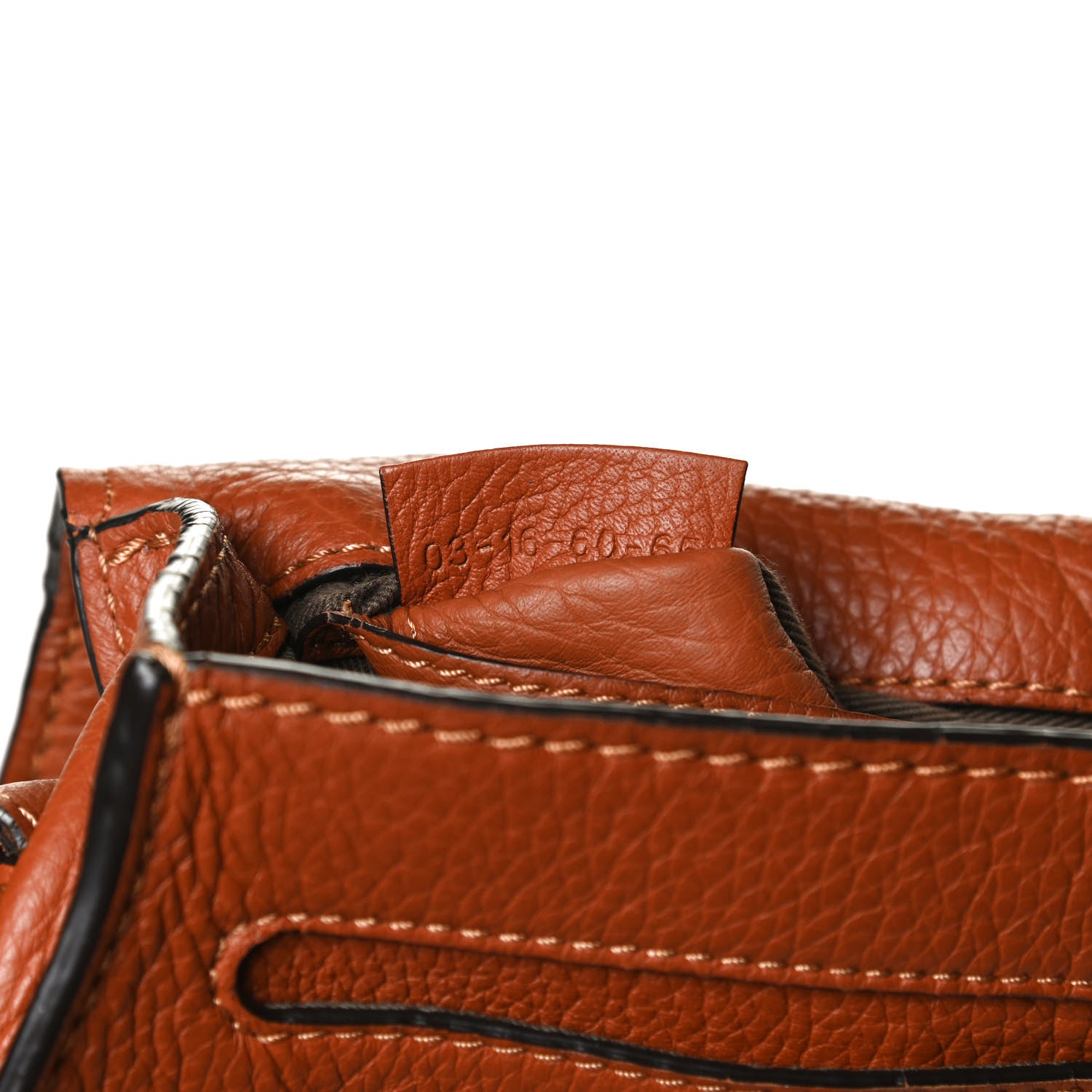 Chloe Calfskin Mini Marcie Round Crossbody Bag Tan 7 of 12