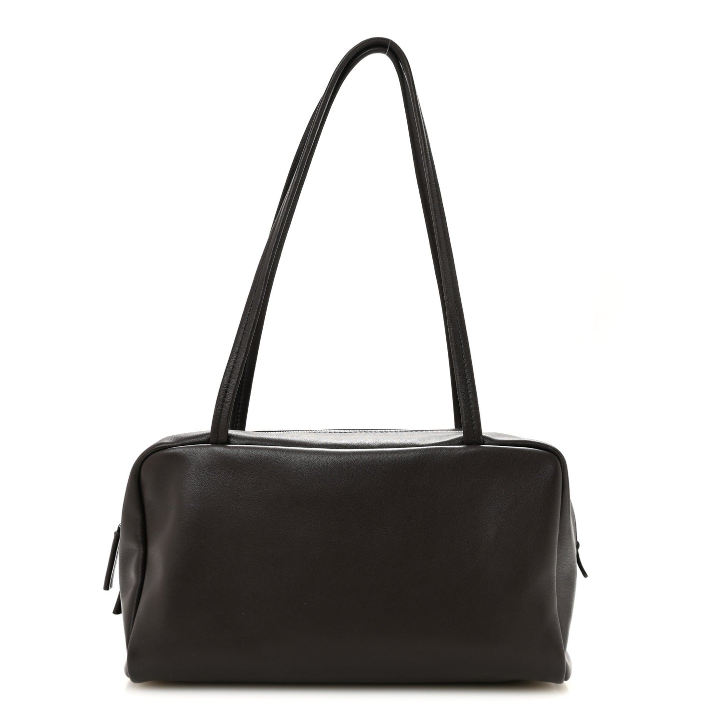 Nappa Astra Shoulder Bag Dark Brown Ans