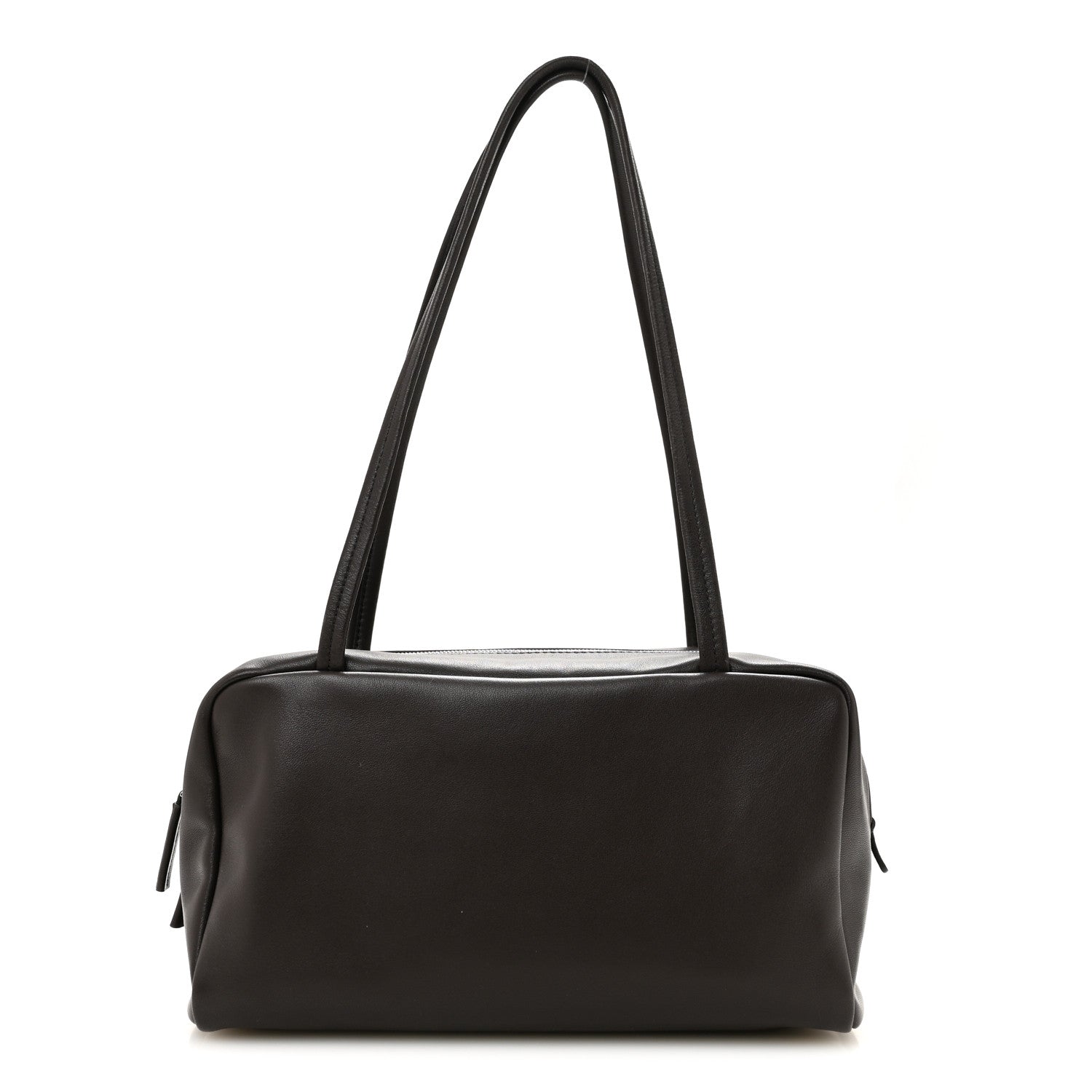 The Row Nappa Astra Shoulder Bag Dark Brown Ans 1 of 9
