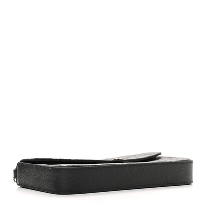 Louis Vuitton Empreinte Pochette Felicie Chain Wallet Black 5 of 10