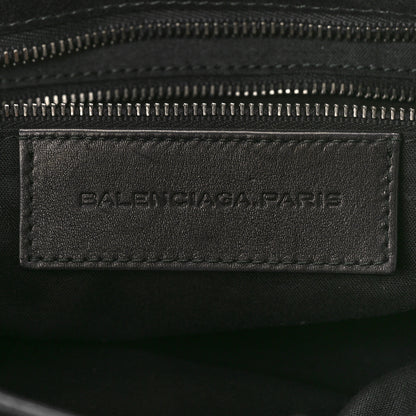 Balenciaga Baby Daim Suede Classic Silver Hardware City Black 6 of 8