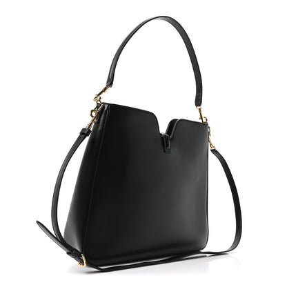 Celine Smooth Calfskin Medium Camille 16 Soft Bag Black 3 of 9