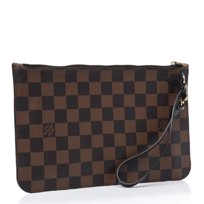 Louis Vuitton Damier Ebene Neverfull MM GM Pochette 2 of 5