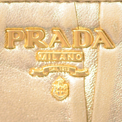 Prada Nappa Gaufre Wallet Platino 5 of 9