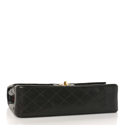Chanel Lambskin Quilted Medium Double Flap Black 4 of 15