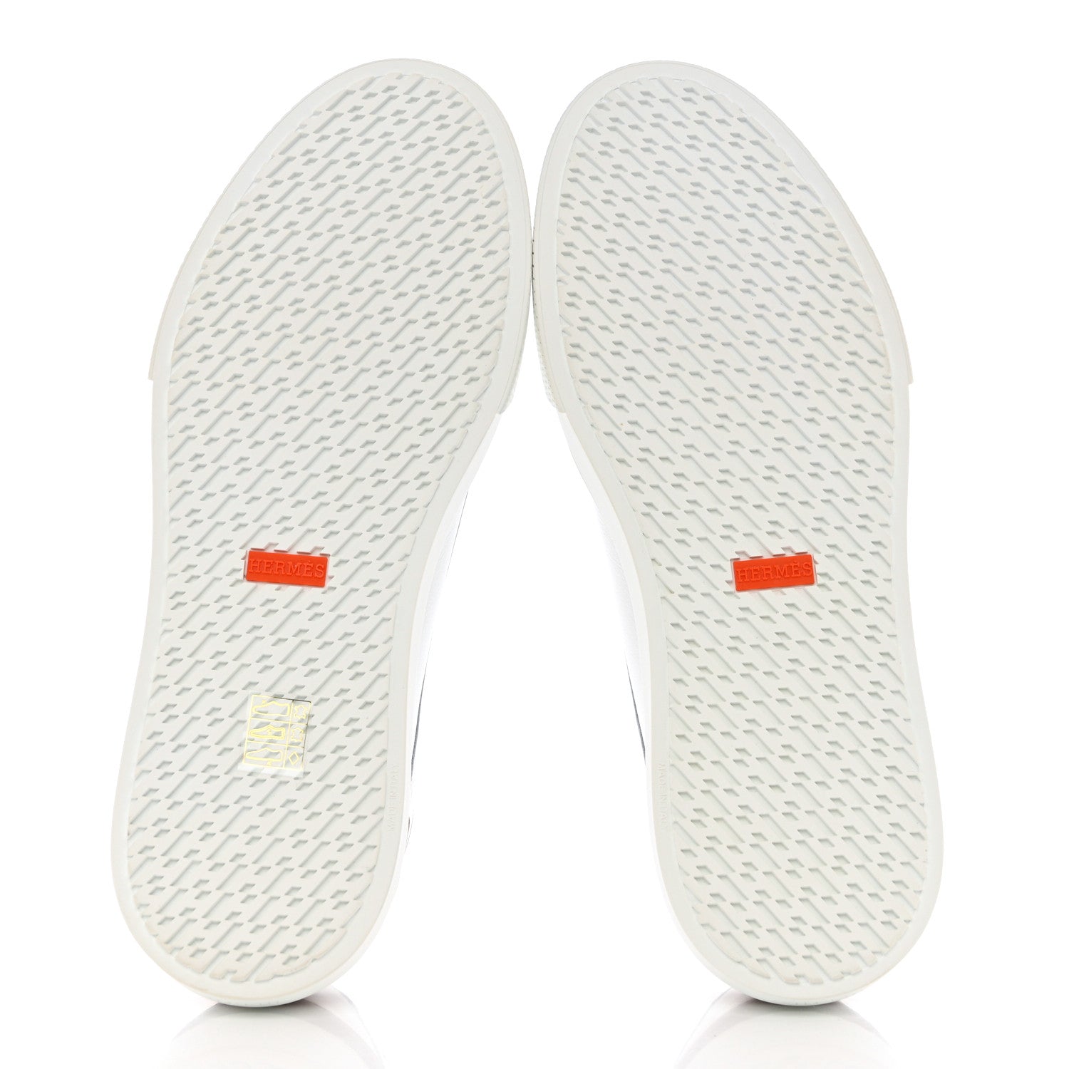 Hermes Calfskin Mens Get Sneakers 43.5 White 5 of 7