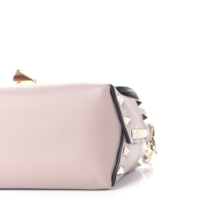 Valentino Garavani Vitello Mini Rockstud Crossbody Bag Poudre 8 of 9