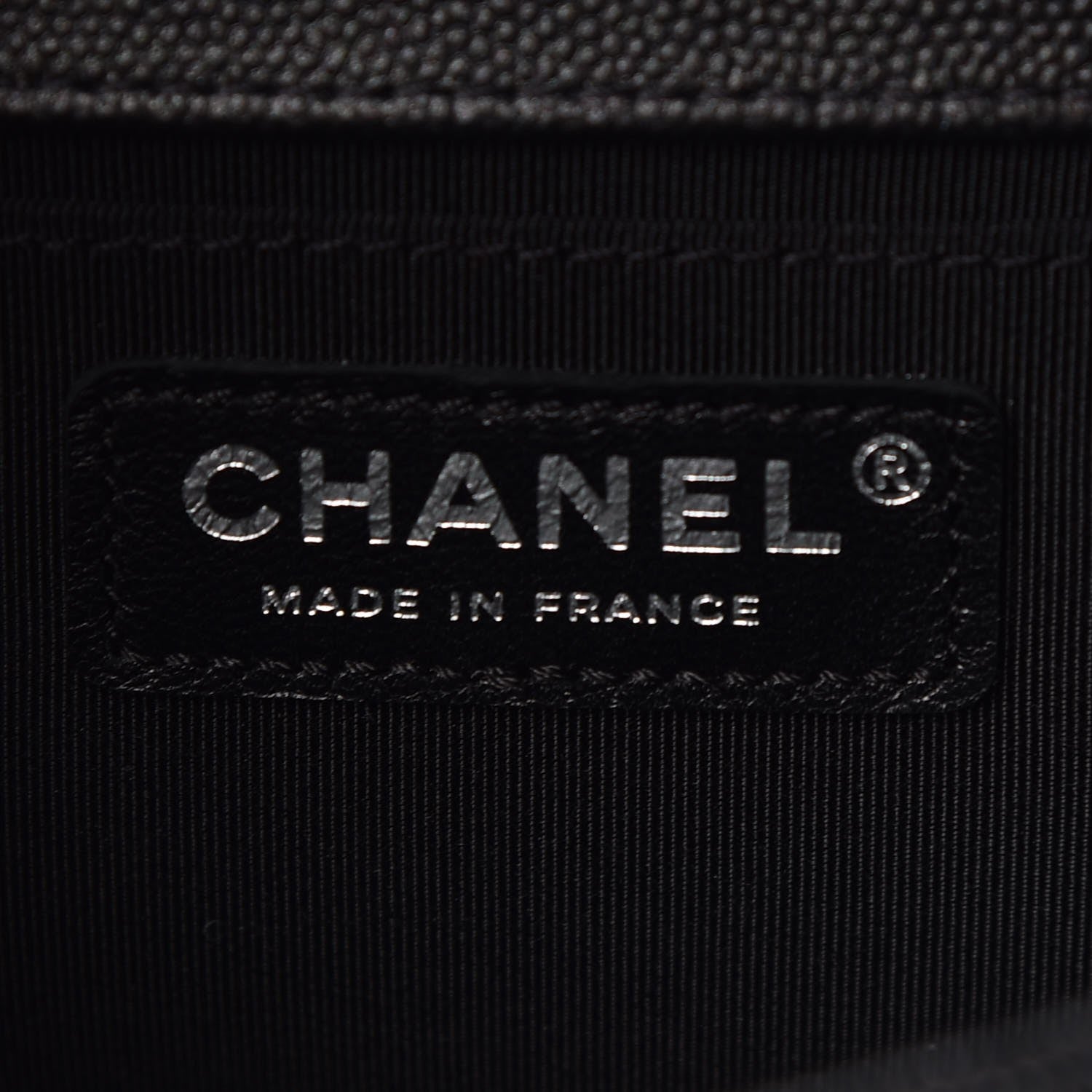 Chanel Caviar Quilted Medium Boy Flap So Black 6 of 8