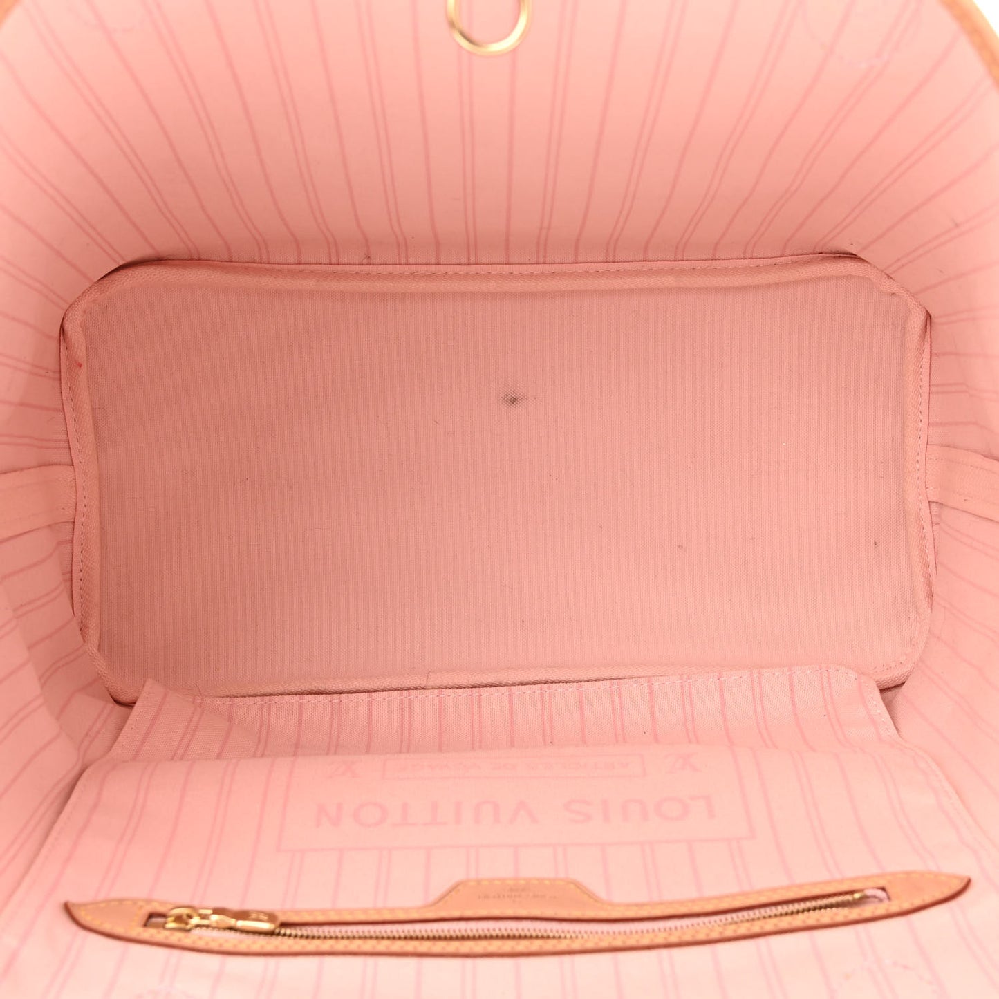 Damier Azur Neo Neverfull MM Rose Ballerine