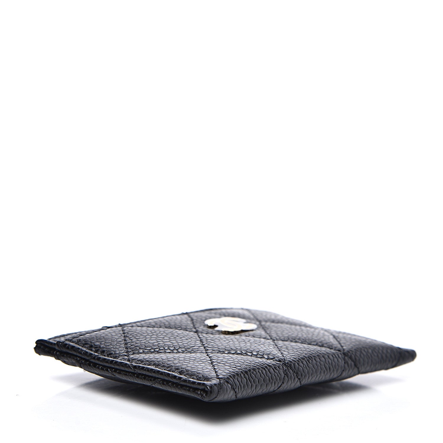 Chanel Caviar Quilted Card Holder Black 3 of 8