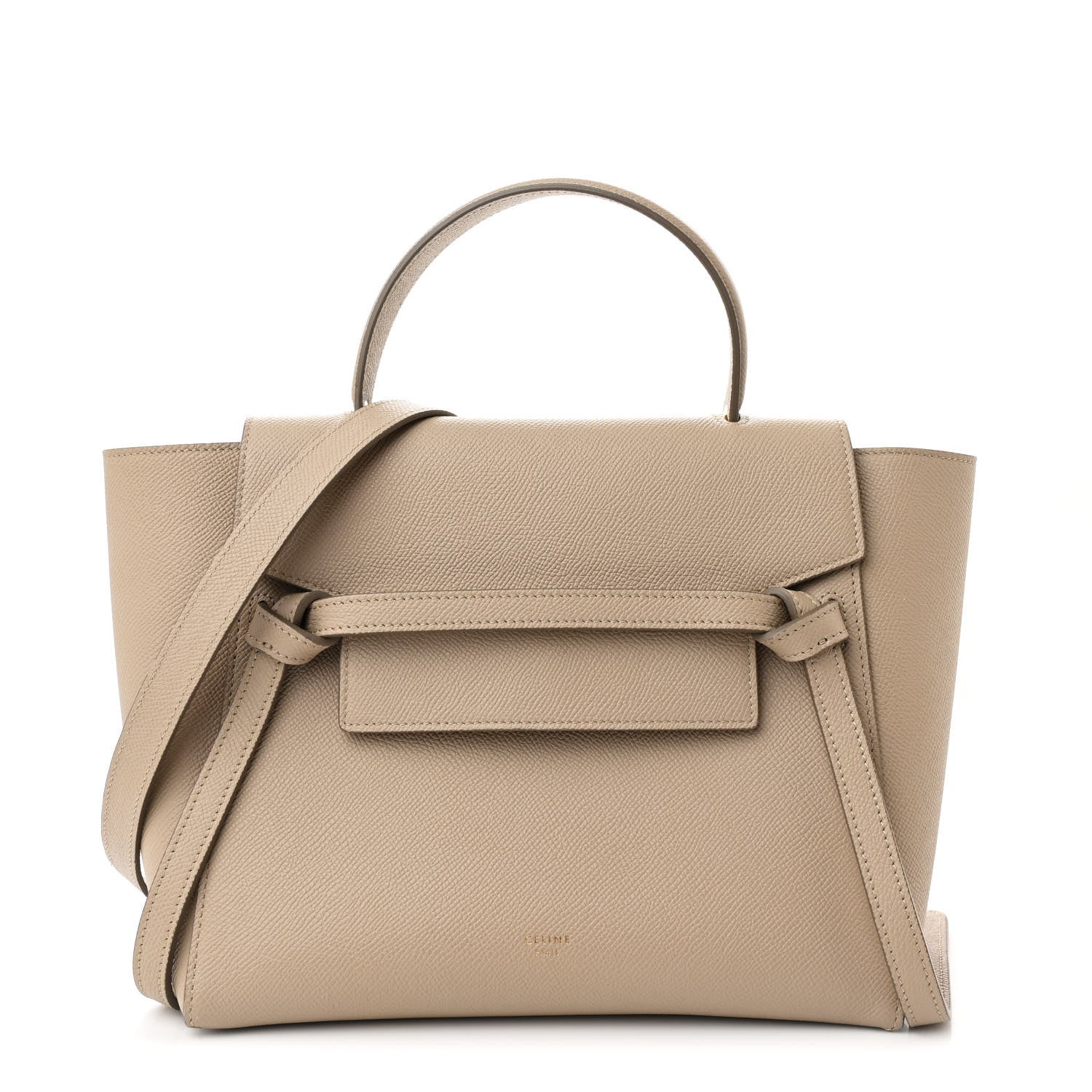 Celine Grained Calfskin Micro Belt Bag Light Taupe 1 of 10