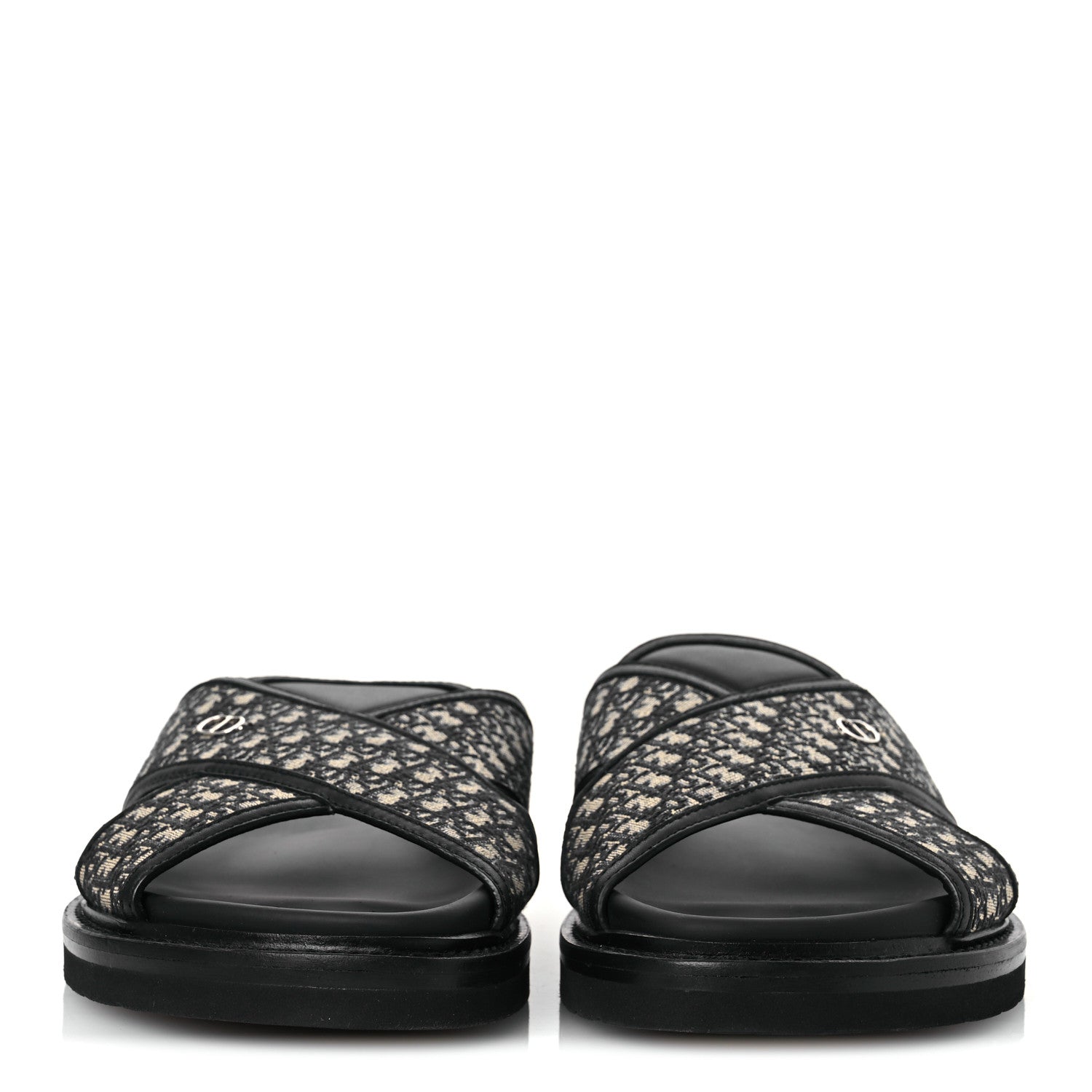 Christian Dior Oblique Mens Aqua Sandal 42 Blue 3 of 13