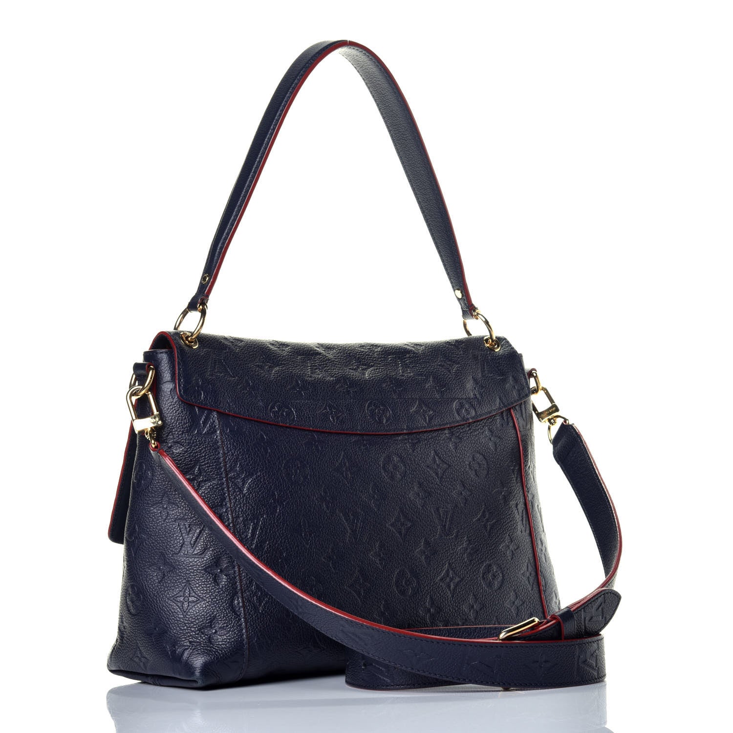 Louis Vuitton Empreinte Blanche MM Marine Rouge 4 of 10