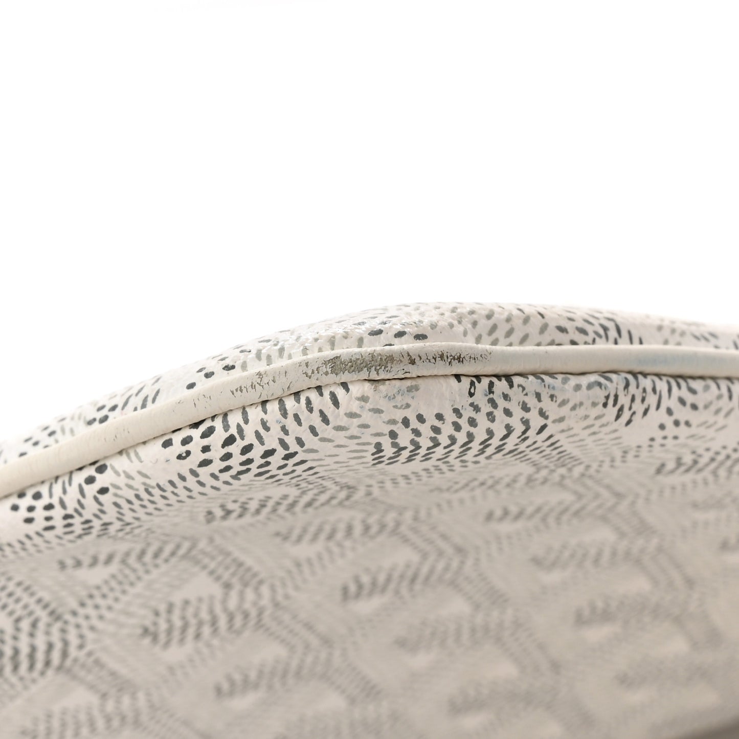 Goyardine Senat Pochette MM White